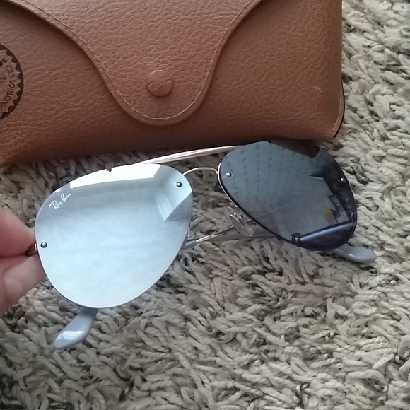 Ray Ban Blaze Aviator sunglasses RB 3584 -N 9053 - Picture 2 of 5